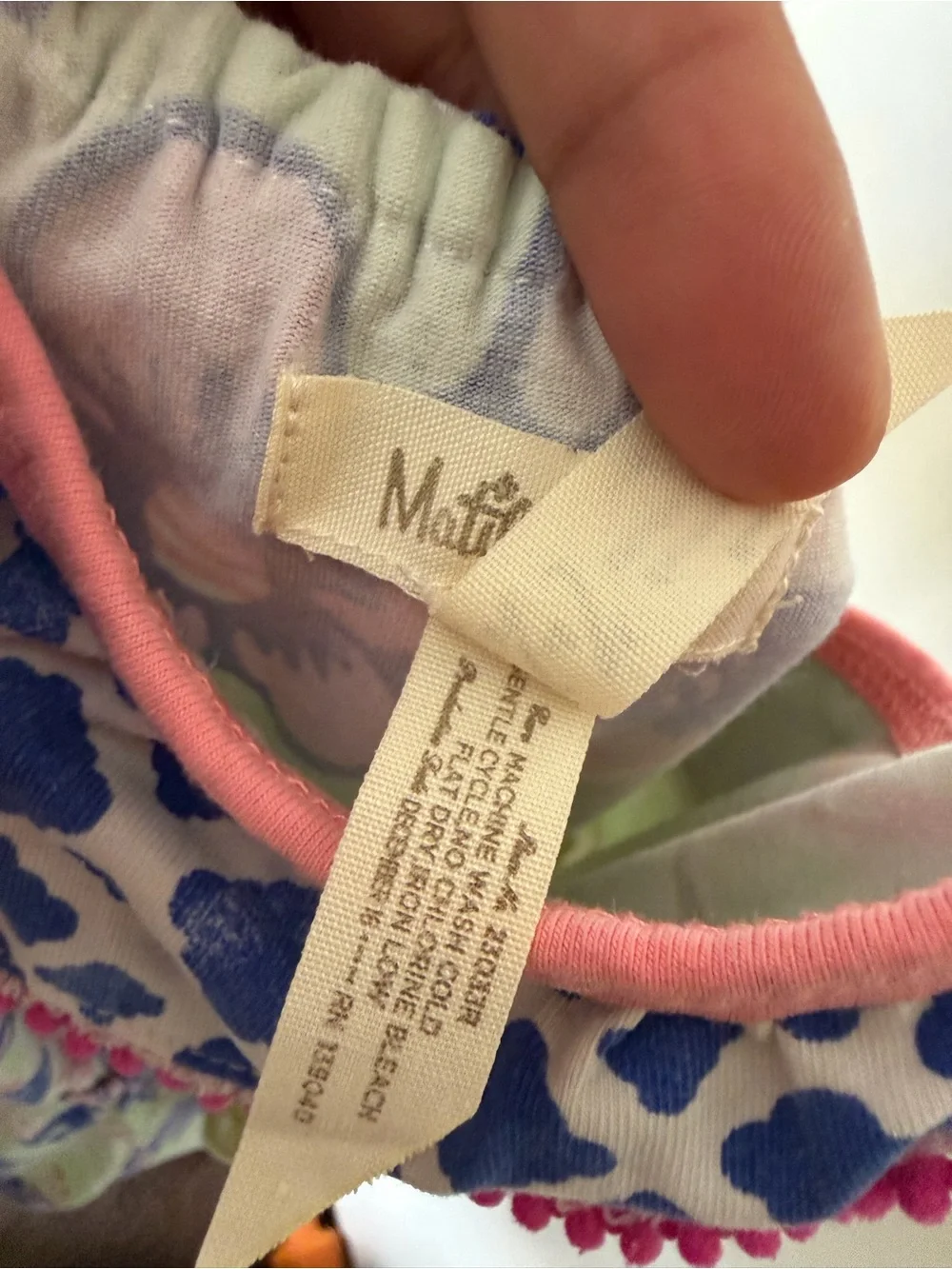 Matilda Jane Girls Floral Romper Jumpsuit Pink Blue Green Pom Trim Pockets